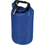 Compact recycled waterproof bag with roll-top closure 1L royal blue colour second view