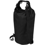 10L waterproof travel bag with roll-top closure black colour second view