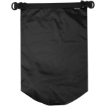 10L waterproof travel bag with roll-top closure black colour third front view