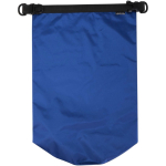 10L waterproof travel bag with roll-top closure royal blue colour third front view