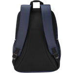 Padel backpack with organiser pockets 18 L 15'' navy-blue colour second rear view