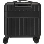Laptop trolley case with integrated TSA lock 30L 16'' black colour second rear view