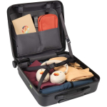 Laptop trolley case with integrated TSA lock 30L 16'' black colour second view
