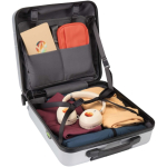 Laptop trolley case with integrated TSA lock 30L 16'' silver colour second view