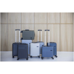 Laptop trolley case with integrated TSA lock 30L 16'' silver colour lifestyle image