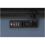 Laptop trolley case with integrated TSA lock 30L 16'' bondi blue colour close-up view 1