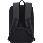 Expandable water-resistant anti-theft backpack with 18 L capacity black colour second rear view