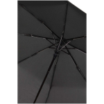 Foldable umbrella with automatic opening and rubber handle Ø93 black colour second view