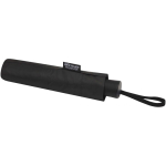 Foldable umbrella with automatic opening and rubber handle Ø93 black colour third view