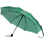 Foldable umbrella with automatic opening and rubber handle Ø93 green colour