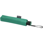 Foldable umbrella with automatic opening and rubber handle Ø93 green colour third view