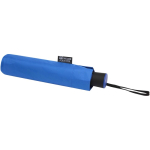 Foldable umbrella with automatic opening and rubber handle Ø93 royal blue colour third view