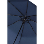 Foldable umbrella with automatic opening and rubber handle Ø93 navy-blue colour second view