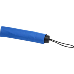Compact folding umbrella with metal frame and rubber grip Ø102 royal blue colour third view