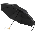 Wind-resistant folding umbrella with automatic opening and closing Ø105 black colour