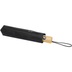 Wind-resistant folding umbrella with automatic opening and closing Ø105 black colour third view
