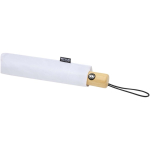 Wind-resistant folding umbrella with automatic opening and closing Ø105 white colour third view