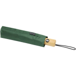 Wind-resistant folding umbrella with automatic opening and closing Ø105 green colour third view