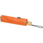 Wind-resistant folding umbrella with automatic opening and closing Ø105 orange colour third view