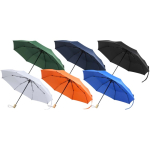 Wind-resistant folding umbrella with automatic opening and closing Ø105 royal blue colour second multiple colours view