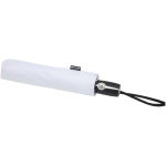 Eco-friendly folding umbrella with automatic opening and closing Ø120 white colour third view
