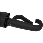 Compact foldable RPET umbrella with automatic opening Ø99 black colour close-up view 2