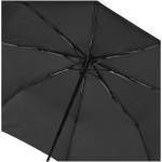 Compact foldable RPET umbrella with automatic opening Ø99 black colour second view