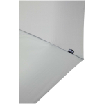 Compact foldable RPET umbrella with automatic opening Ø99 light grey colour close-up view 2