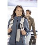 Compact foldable RPET umbrella with automatic opening Ø99 light grey colour lifestyle image