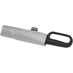 Compact foldable RPET umbrella with automatic opening Ø99 light grey colour second view with box