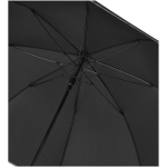 Windproof umbrella with automatic opening and reflective strip Ø130 black colour second view
