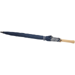 Windproof umbrella with automatic opening and reflective strip Ø130 navy-blue colour third view