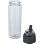 Bottle with integrated straw and leakproof push-button lid 700ml bondi blue colour second view