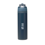 Single-wall bottle with flip-up straw and matte finish 800ml main view
