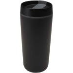 Double-wall thermal tumbler with screw lid included 480ml black colour