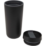 Double-wall thermal tumbler with screw lid included 480ml black colour second view