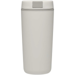 Double-wall thermal tumbler with screw lid included 480ml white colour second rear view