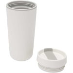 Double-wall thermal tumbler with screw lid included 480ml white colour second view