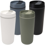 Double-wall thermal tumbler with screw lid included 480ml white colour second multiple colours view