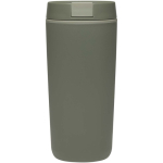 Double-wall thermal tumbler with screw lid included 480ml green colour second rear view
