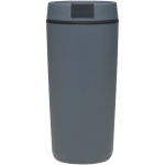 Double-wall thermal tumbler with screw lid included 480ml bondi blue colour second rear view