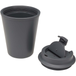 Double-wall thermal tumbler with leakproof screw lid 300ml grey colour second view