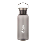 Water bottle with screw cap and stainless steel handle 600ml main view