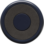 Double-walled thermal tumbler with spill-proof lid 540ml navy-blue colour third view