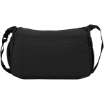 Laptop messenger bag with trolley strap and hidden pocket, 13'' black colour second rear view