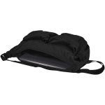 Laptop messenger bag with trolley strap and hidden pocket, 13'' black colour second view