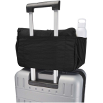 Laptop messenger bag with trolley strap and hidden pocket, 13'' black colour third view
