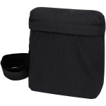 Lightweight crossbody bag with adjustable strap and padding black colour