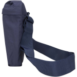 Lightweight crossbody bag with adjustable strap and padding navy-blue colour side view