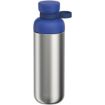 Recycled stainless steel bottle with double opening 700ml Mepal pastel blue colour
